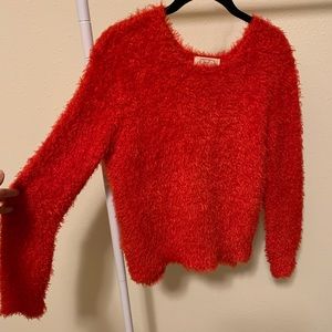 Furry Knit top